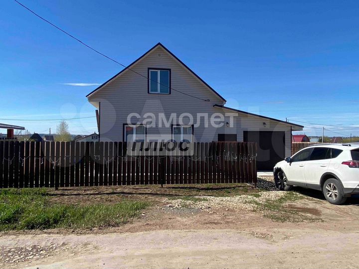 Коттедж 93,2 м² на участке 8 сот.