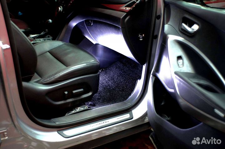 Автоковрики 3D для Hyundai santa fe 4WD