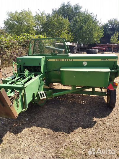 Пресс-подборщик John Deere 332 A, 2015