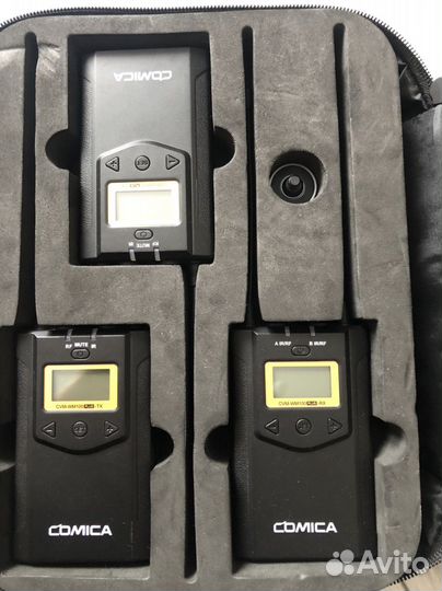 Comica cvm-wm100 plus (a) микрофон петличный