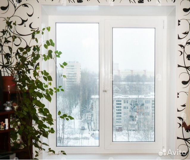 Пластиковое окно 1150х1200