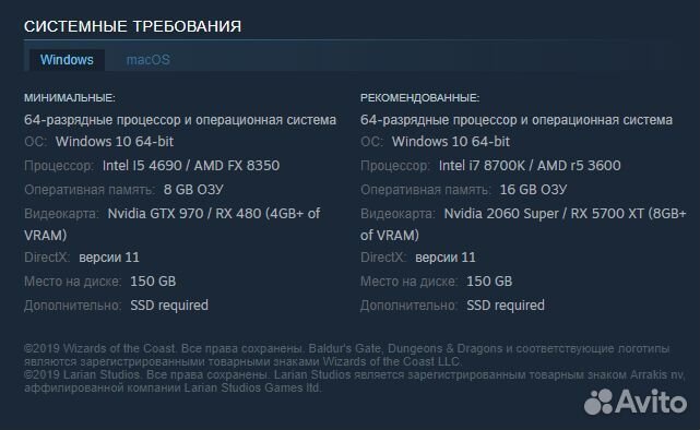 Baldurs Gate 3 (Steam)