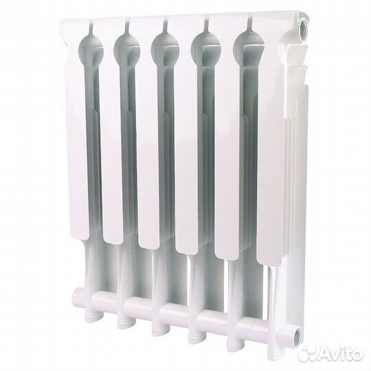 Алюминиевый радиатор Rommer Optima 500, 6 секций