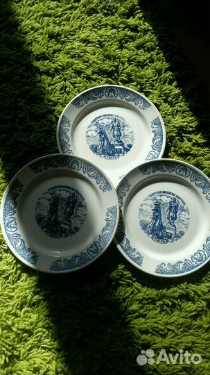 Тарелка зик Памятник Афанасию Никитину, 1970 е