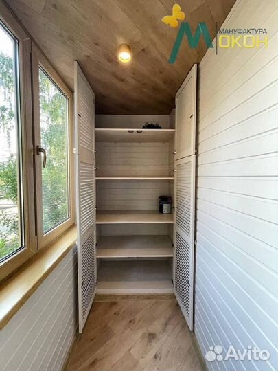 Шкаф на балкон под заказ