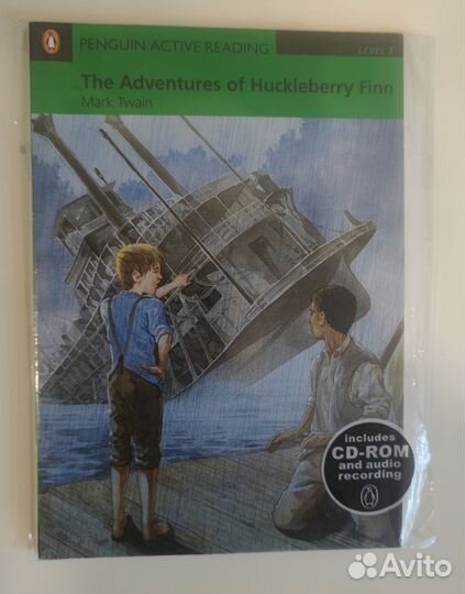 The Adventures of Huckleberry Finn Mark Twain с CD