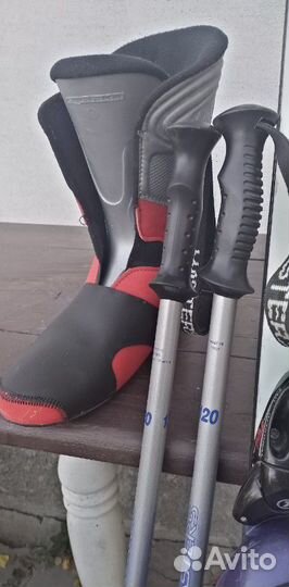 Горные лыжи комплект