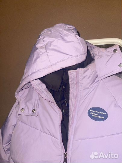 Пуховик унисекс на ребенка до 146 см ростом