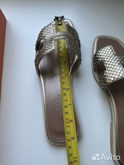 Шлепки hermes oran