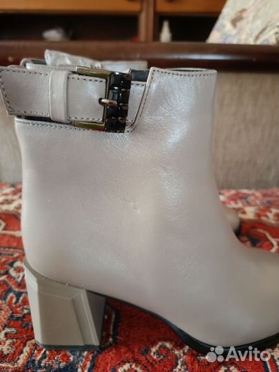 Ботильоны натуральная кожа 36