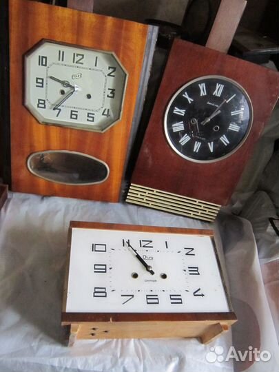Корпус настольных часов янтарь СССР