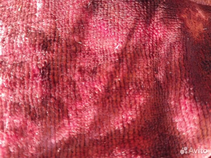 Плюшевая скатерть СССР винтаж