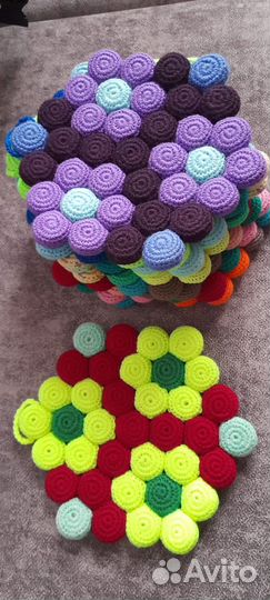 Подставка из пряжи