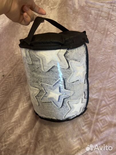 Плед с руковами 200*150 со светящимися звездами