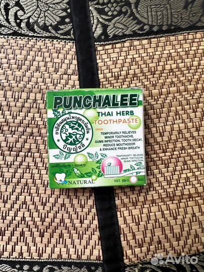 Тайская зубная паста