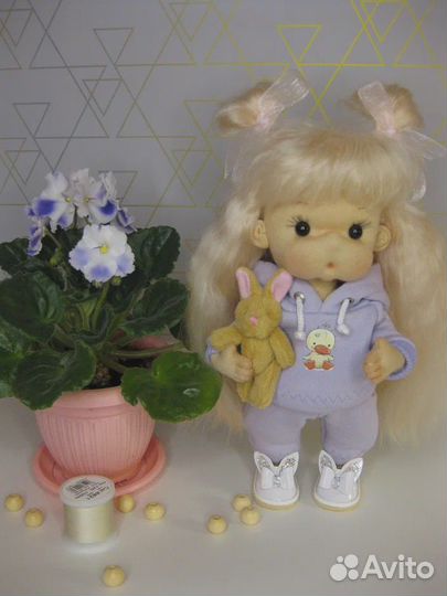 Текстильные куклы ручной работы