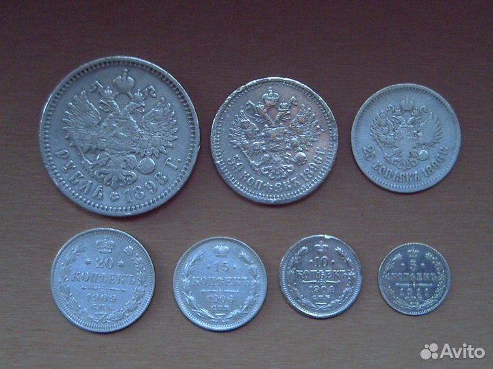 Царские монеты Николай II