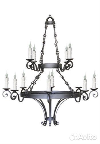 Люстра кованая