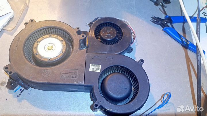 Вентилятор улитка разных размеров