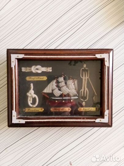 Декоративное панно на стену. Морская тематика