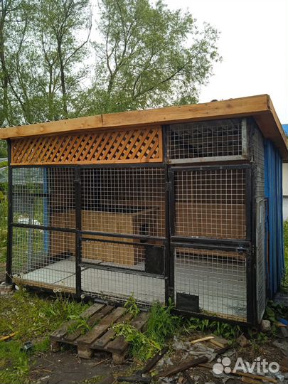 Вольер для собак уличный