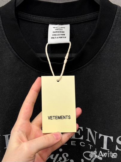 Футболка Vetements new