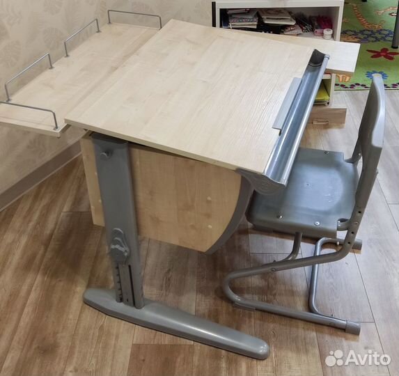 Растущая парта и стул Дэми