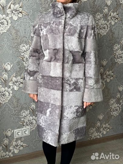 Шуба из мутона