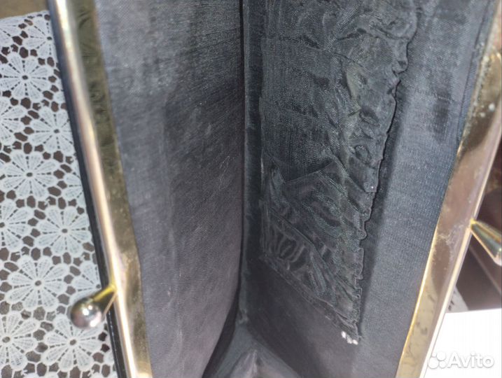 Клатч лаковый винтаж