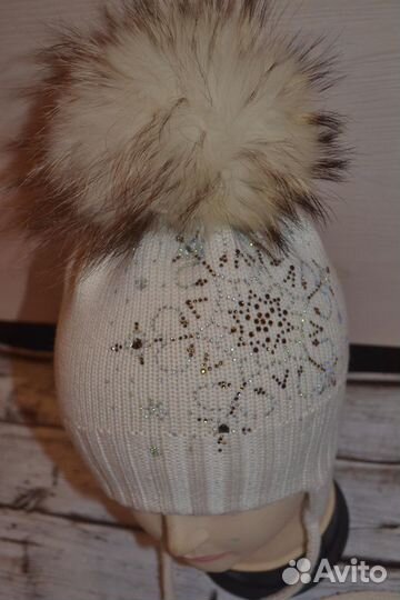 Зимняя шапочка для девочки