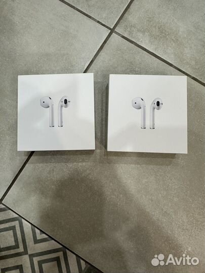 Пустые коробки из под наушников apple airpods