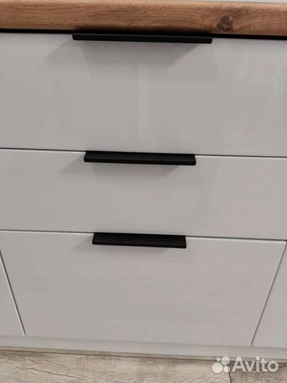 Мебельные ручки черные