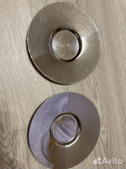 Два блюдца Неспрессо Nespresso