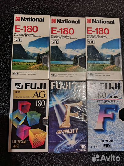 Видеокассеты vhs