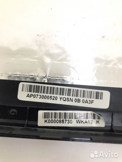 Крышка матрицы для ноутбука Toshiba Satellite L505