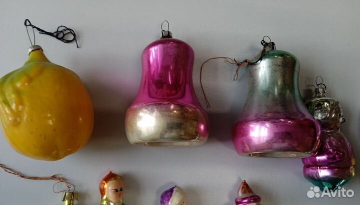 Елочные игрушки СССР