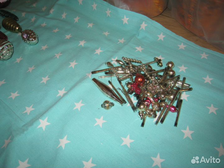 Старые елочные игрушки СССР