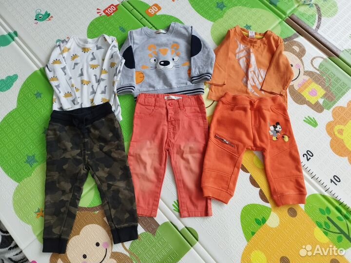 Вещи пакетом 64-78 на мальчика