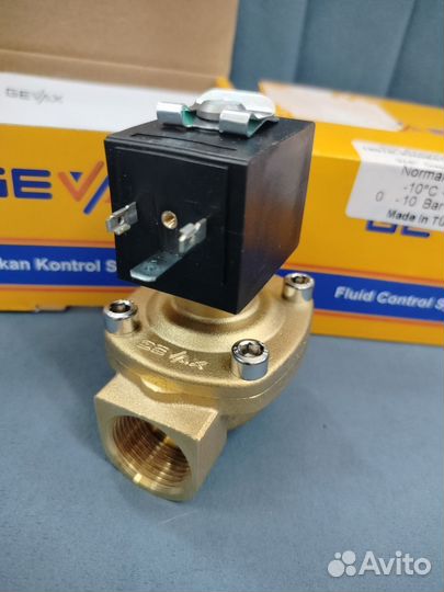 Клапан электромагнитный 3/4