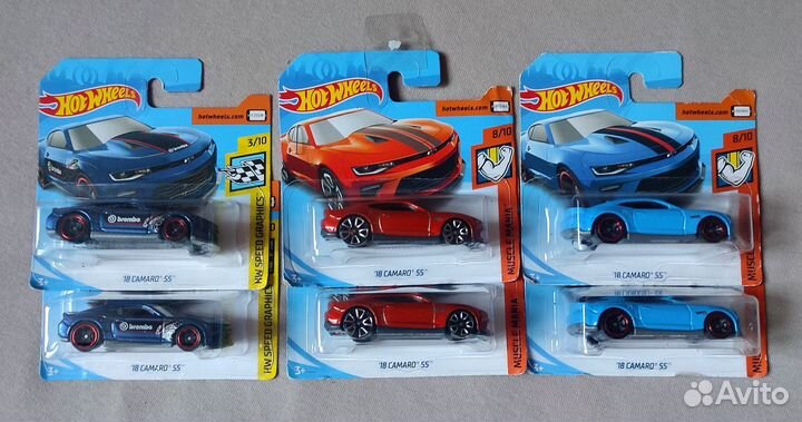 Hot Wheels Camaro современные