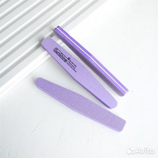 Пилка-баф для ногтей Sunshine 100/180 ромб