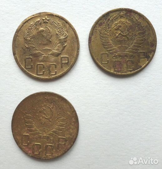 Погодовка монет СССР