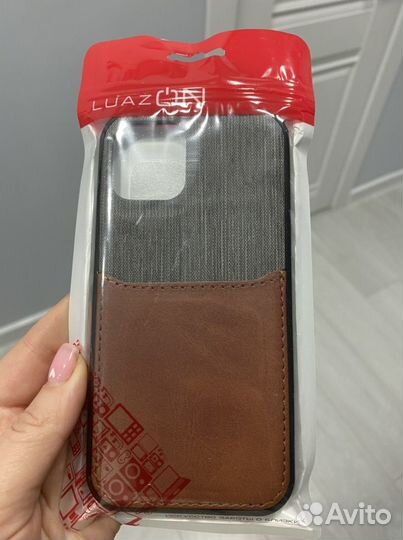 Чехол на iPhone 12 12 pro с отсеком для карты