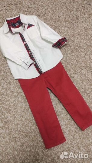Комплект брюки и рубашка 92-98