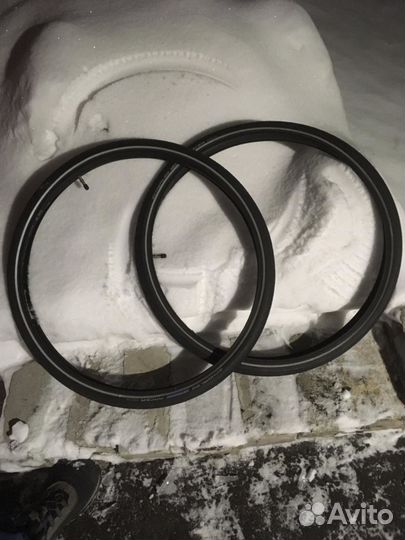 2 Покрышки Schwalbe Marathon Racer 26x1.5