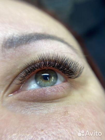 Наращивание ресниц, выезд на дом