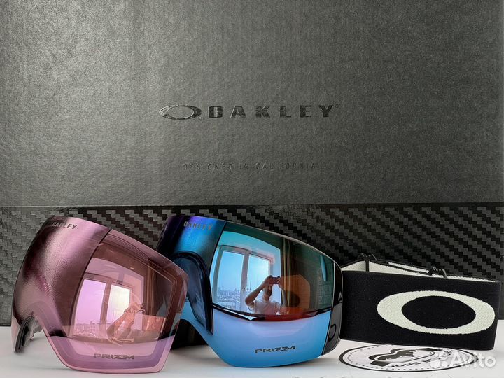 Горнолыжная маска Oakley Flight Deck L /XL 2024