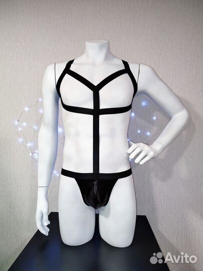 Мужской эро комплект с трусами джоки