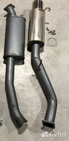 Выхлоп hks hi power muffler jzx90 jzx100