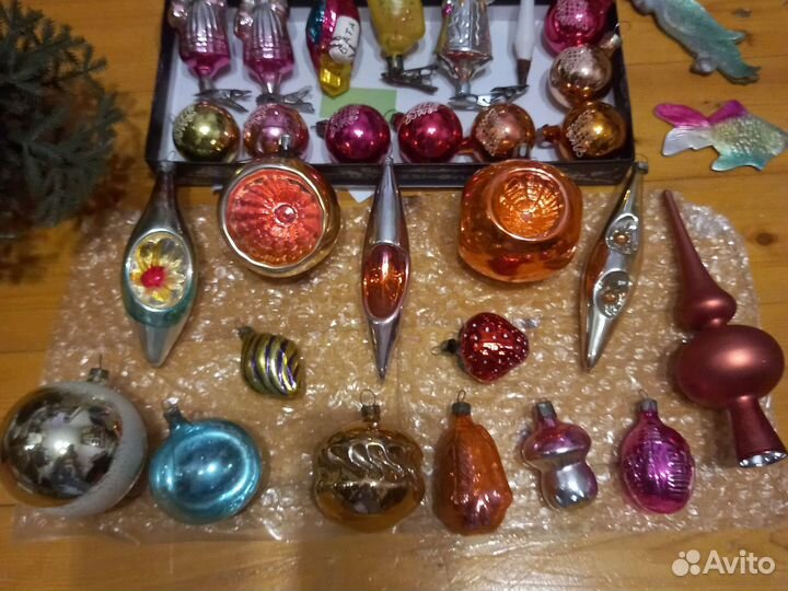 Елочные игрушки СССР